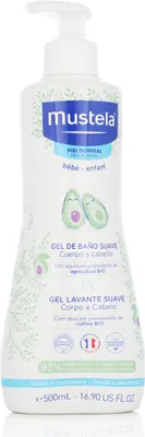 Zdjęcie produktu dla Mustela Bébé Gentle Bath Gel 500 ml