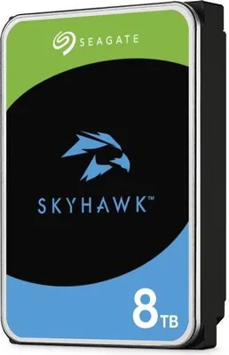 Zdjęcie produktu dla Seagate SkyHawk , 8 TB, 256 MB, 3.5", SATA III