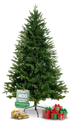 Produktbild von Künstlicher Weihnachtsbaum 160 cm inkl. Lichterkette