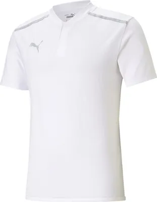 Produktbild von Puma teamCUP Casuals Polo Shirt Herren weiß Gr L