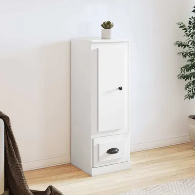 Obrázek produktu pro vidaXL Highboard White 36x35,5x103,5 cm odvozený dřevěný výrobek