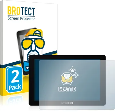 Produktbild von 2x BROTECT Schutzfolie für SmallHD 702 Touch Displayschutz Displayschutzfolie Folie Matt Entspiegelungsfolie