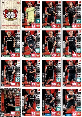 Produktbild von Topps Match Attax - 2020/21 - Mannschaftspaket - Bayer 04 Leverkusen