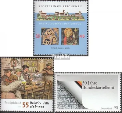 Produktbild von Briefmarken BRD (BR.Deutschland) 2008 Mi 2637,2640,2641 (kompl.Ausg.) gestempelt Kulturerbe