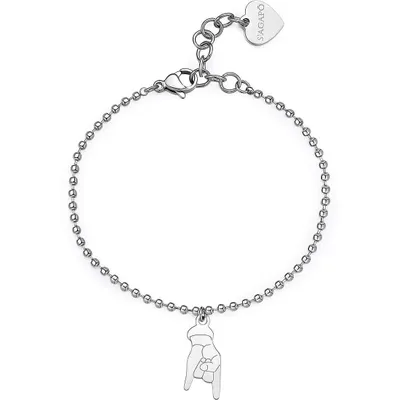 Produktbild von Armbanden   Mit Anhängern Charms Sagapò Silber   Kollektion  - frau