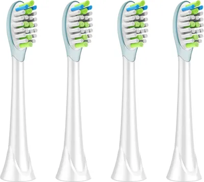 Produktbild von KOMA NK17 - Ersatzköpfe kompatibel mit Philips Sonicare Plaque Defense HX9044, 4 Stück