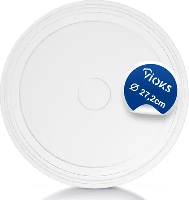 Produktbild von Drehteller 272 mm passend wie Whirlpool 480120101083 Teller Glasteller für Mikrowelle
