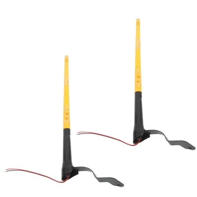 Imagen del producto de Luces para látigos, látigos con luces, farol para asta de bandera, luz para asta de bandera, antena con luz para vehículos todo terreno, luces decorativas para vehículos todo terreno