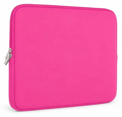 Produktbild von 15 Zoll Laptop Tasche Notebooktasche Pink Notebook Laptoptasche Herren Damen Schutzhülle Schutztasche Sleeve Neopren 28,5 cm x 29,5 cm x 2 cm