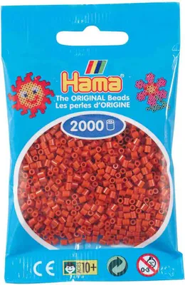Produktbild von HAMA 501-20 Mini Perlen im Beutel - Rotbraun