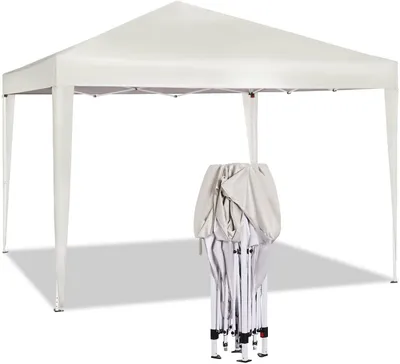 Produktbild von Faltpavillon mit Sonnen- und Regenschutz | 300x300x250-258 cm