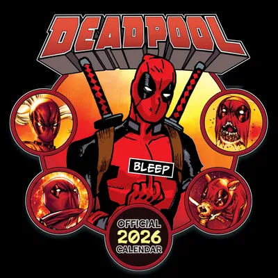 Obrázok produktu pre Marvel Deadpool Kalendár 2026 (21)