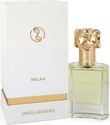A perfume bottle and its box are displayed on a white background.