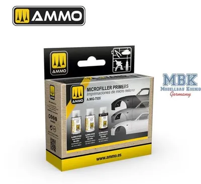 Produktbild von Ammo of MIG AMIG7535 A-STAND Microfiller Primers Set