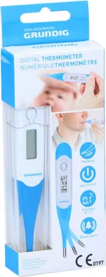 Image de Thermomètre Numérique Flexible Précision Et Confort Flexible - Grundig