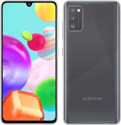 Image de cofi1453® Housse silicone Basic compatible avec Samsung Galaxy A41 (A415F) Case TPU Soft Handy Cover Protection Transparent