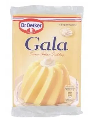 Produktbild von Dr. Oetker Gala Feiner Sahne-Pudding