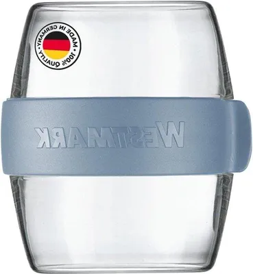 Image de Récipient alimentaire pratique 400 ml sans BPA, bleu