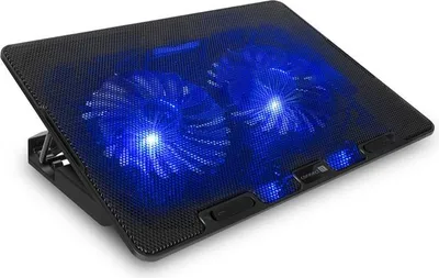 Obrázek produktu pro CONNECT IT Chladicí podložka pod notebook FrostBreeze, ČERNÁ