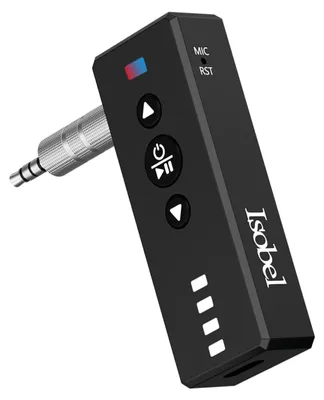 Bluetooth 5.4 Sender-Empfänger, TF/MicroSD, MP3, tragbar, 3,5 mm AUX