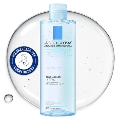 Immagine prodotto di La Roche-Posay Fluido detergente micellare pelle reattiva Ultra 400ml