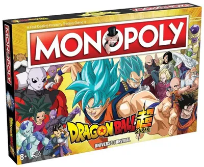 Zdjęcie produktu dla Monopoly, gra planszowa, zabawka, od 8 lat, w stylu anime Dragon Ball Super
