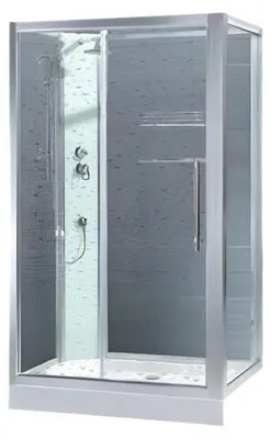 Immagine prodotto di Cabina doccia Doccia benessere Cabina doccia Comfort Box doccia 120x90 cm