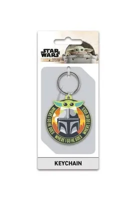 Obrázok produktu pre Gumový prívesok na kľúče Star Wars Mandalorian 6 cm