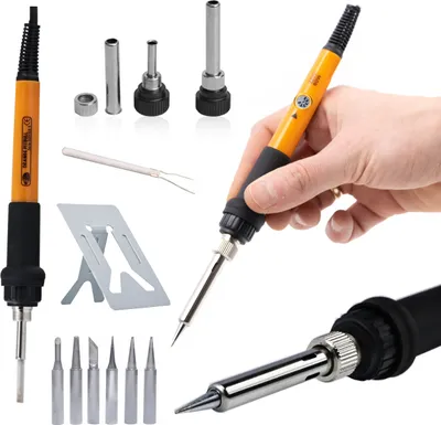 Obrázek produktu pro Sada přesné páječky Rosfix s potenciometrem 10v1 OP60W PE2