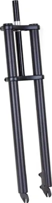 Produktbild von Doppelbrückengabel, mattschwarz 690 mm, edel für 20-28 Zoll-Reifen