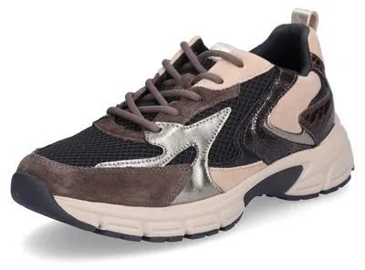 Produktbild von Gabor Damen Sneaker schwarz beige