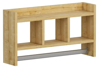 Imagen del producto de Calicosy - Estantería de pared con 3 nichos L63 cm - MALIA