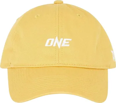 Image de Tokyo Time - Casquette de baseball "One Championship" pour homme/femme unie RO8471 (taille unique) (Jaune/Blanc)