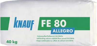 Produktbild von Knauf Fließestrich FE 80 Allegro 40 kg