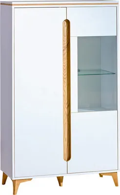 Image de Vitrine Buffet Armoire Commode Style moderne Salon Collection Vitrines Nouveau
