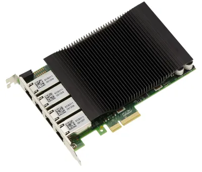 Obrázek produktu pro Řídicí karta sítě | 4 porty Gigabit Ethernet | PoE+