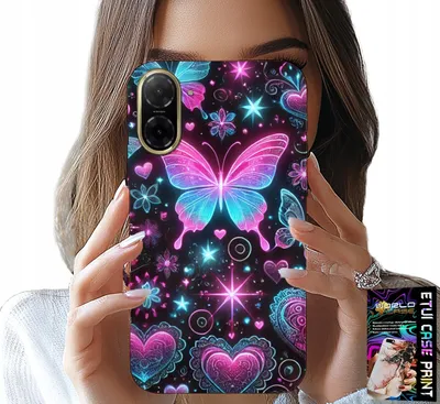 Produktbild von Fall Für Xiaomi Redmi A5 - Bunte Schmetterling Herz Mode Designs Fall
