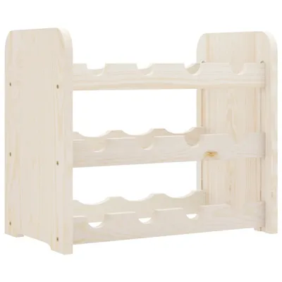 Produktbild von Weinregal 43x25x37 cm Massivholz Kiefer