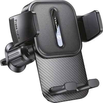 Produktbild von Handy-Halterung FORCELL F-Grip GuardianAV Autohalterung für Telefon zu Lüftungsschlitz schwarz