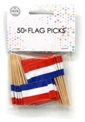 Produktbild von Vlagprikkers Nederland pak a 12x50 stuks