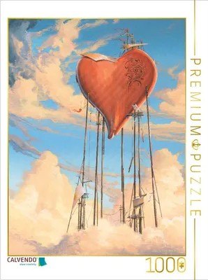 Produktbild von CALVENDO Puzzle Herz | 1000 Teile Lege-Größe 64x48cm Foto-Puzzle für glückliche Stunden