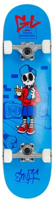 Image de Enuff Skully Skateboard bleu
