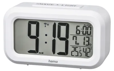 Image de Hama Réveil radio RC 660 blanc