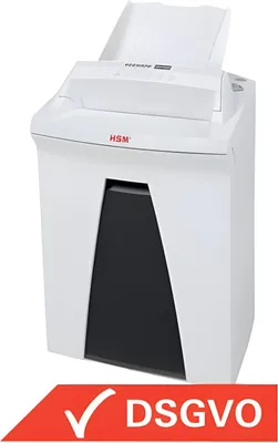 Zdjęcie produktu dla HSM Securio AF 150 4.5 x 30mm, Rozdrabnianie krzyżowe, 24 cm, 4.5 x 30 mm, 34 l, 56 dB, 3900 mm/min