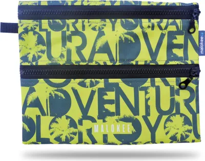 Image de Trousse de toilette de voyage Zippak, sac à deux compartiments, vert