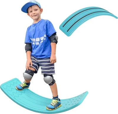 Imagen del producto de Tabla de equilibrio para niños, modelo Wobble, dimensiones: 82 x 27,5 x 19,5 cm