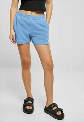 Obrázek produktu pro Dámské kraťasy Urban Classics Ladies Organic Terry Shorts horizonblue - XL