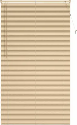 Produktbild von vidaXL Jalousie Hellbraun mit Muster 213 x 110 cm 25 mm PVC