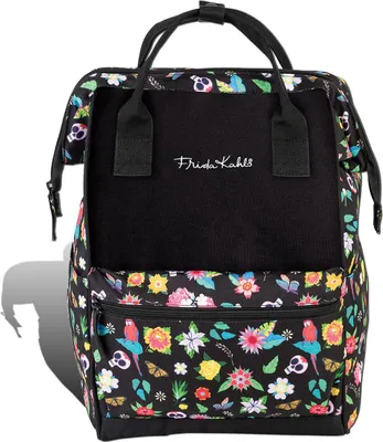 Produktbild von Cityrucksack schwarz Frida Kahlo Rucksack Polyester D2ORI800S