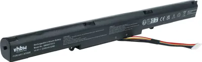 Produktbild von vhbw Akku kompatibel mit Asus X751LN-TY046H, X751LN-TY124H, X751LN-TY4046H, X751LN-1B, X751LN-TY040H, X751LX Notebook (2200 mAh, 14,4 V, Li-Ion)